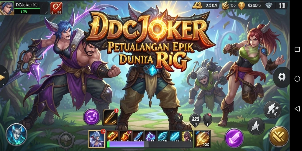 Tampilan gameplay RPG yang menarik di IDCJOKER.