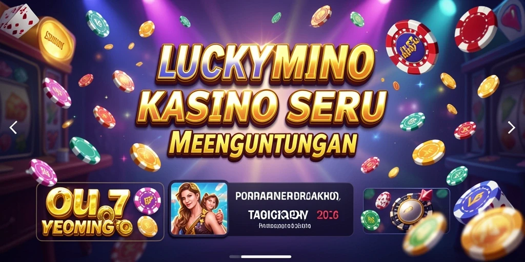 Gameplay Kasino LUCKYMINO yang seru dan menguntungkan.