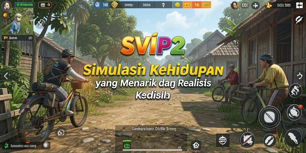 Tampilan menarik gameplay di SVIP2 dengan berbagai karakter.